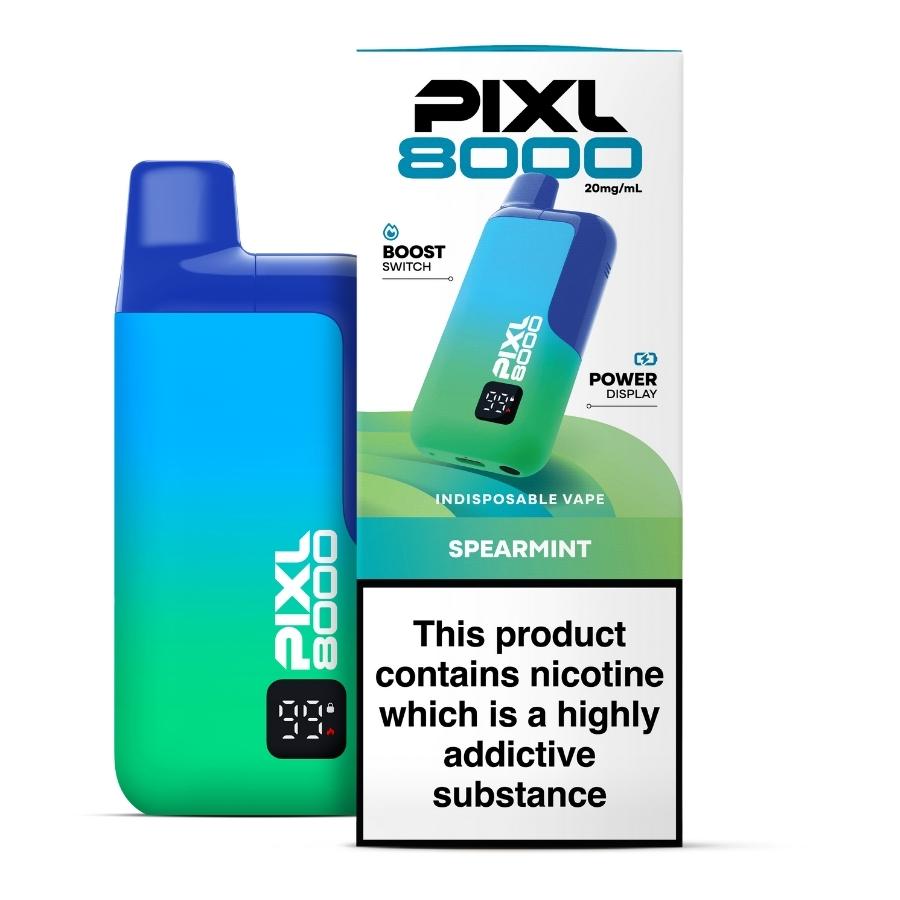 PIXL 8000 Spearmint Pod Kit - Case of 5