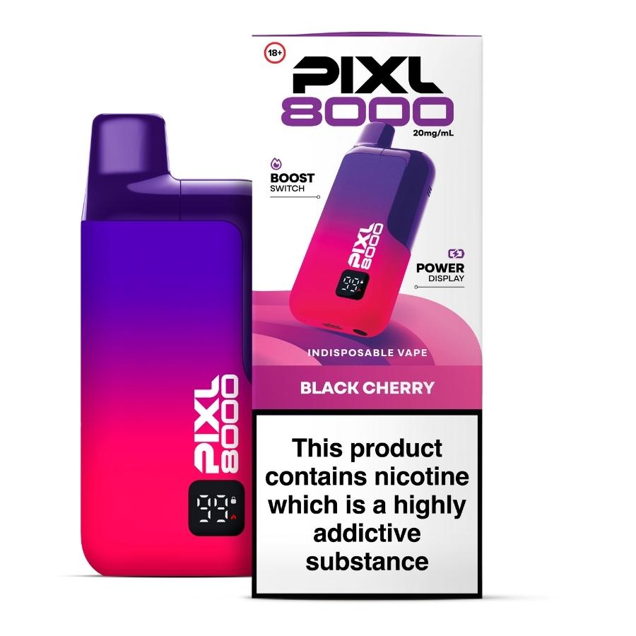 PIXL 8000 Black Cherry Pod Kit - Case of 5
