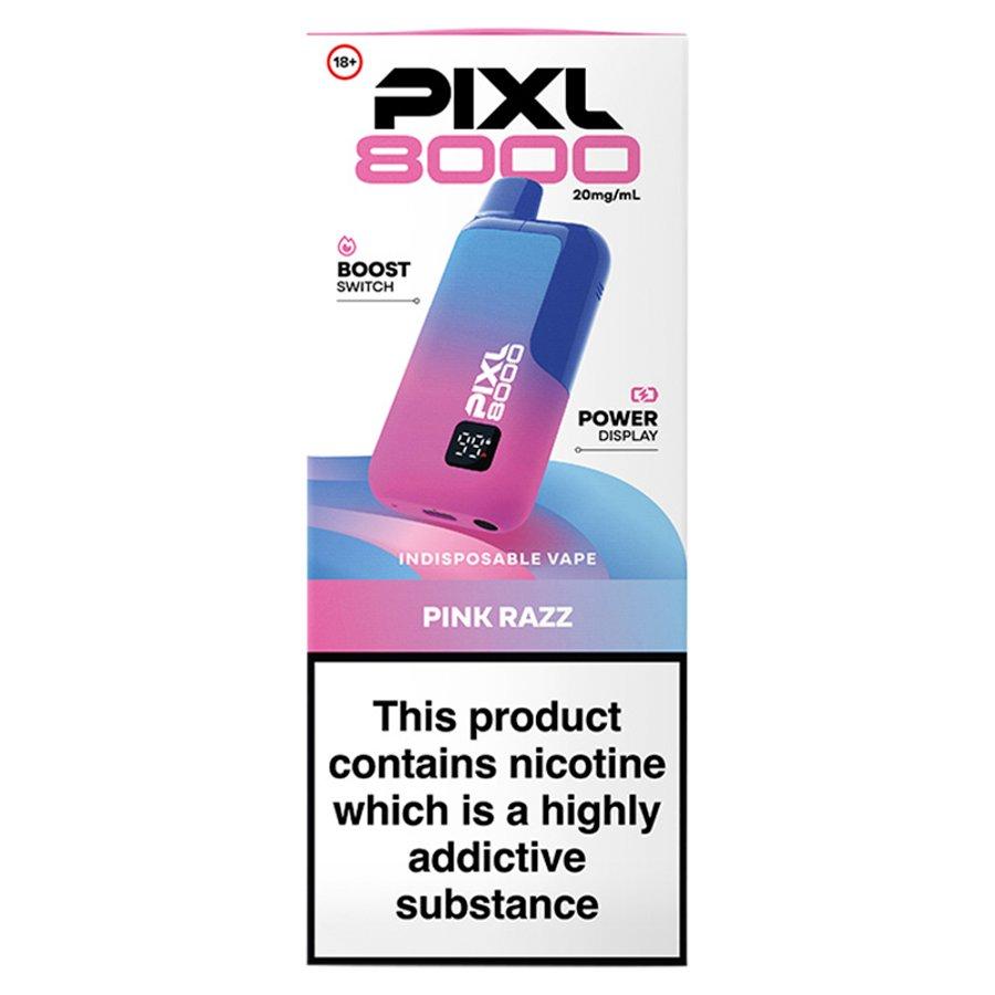 PIXL 8000 Pink Razz Pod Kit - Case of 5