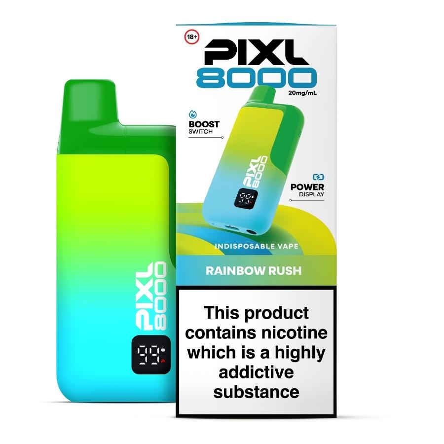 PIXL 8000 Rainbow Rush Pod Kit - Case of 5