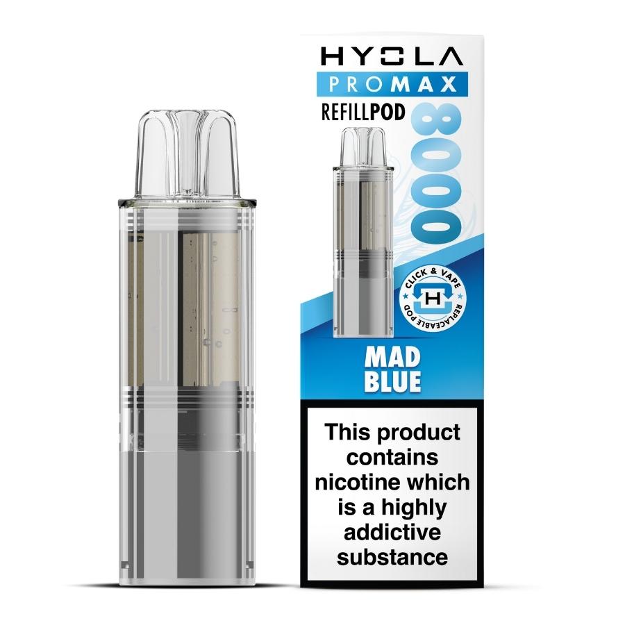 Hyola Pro Max 8000 Mad Blue Refill - Case of 5
