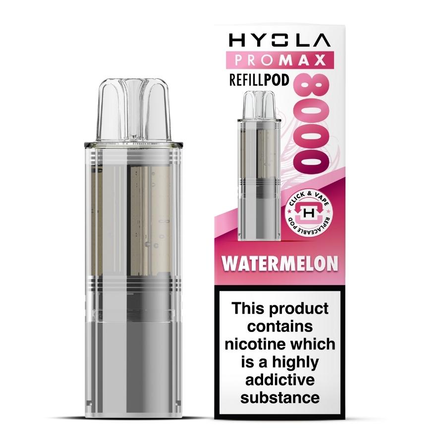 Hyola Pro Max 8000 Watermelon Refill - Case of 5