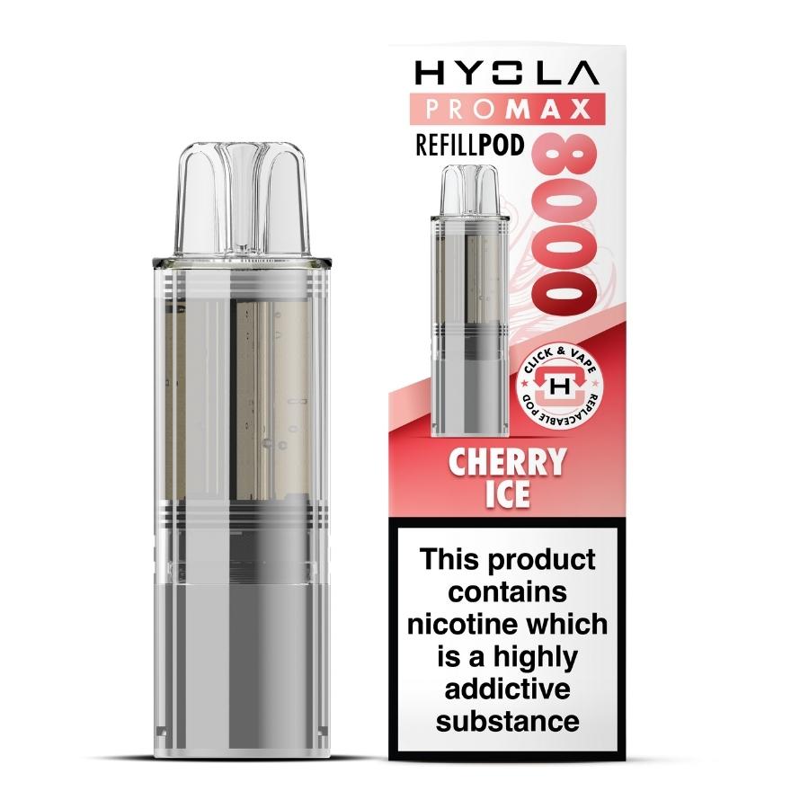 Hyola Pro Max 8000 Cherry Ice Refill - Case of 5