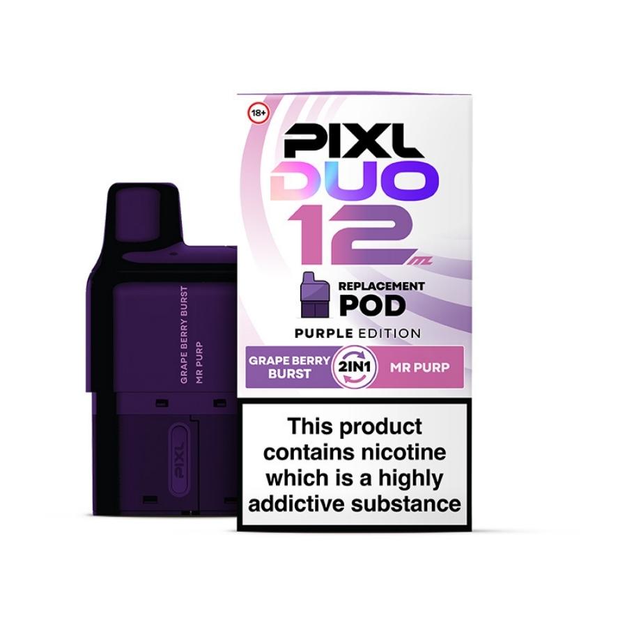 Pixl Duo Purple Edition Prefilled Pod + Refill - Case of 5