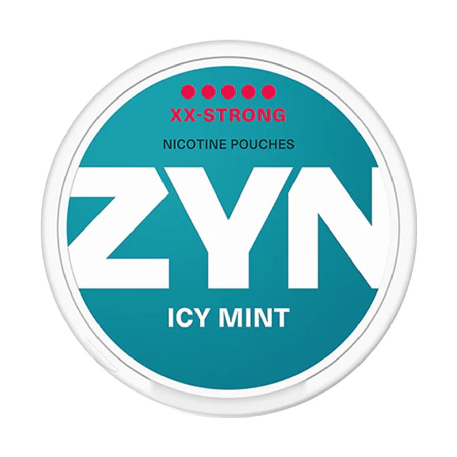 ZYN Icy Mint XX Strong Nicotine Pouches - Case of 5