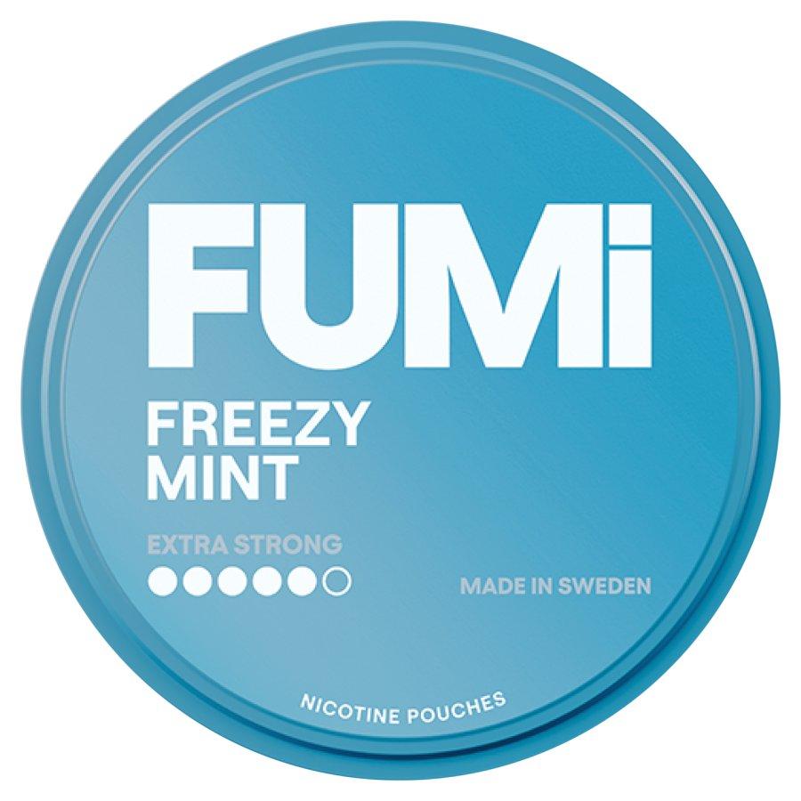 FUMI Freezy Mint Nicotine Pouches 14mg - Case of 10