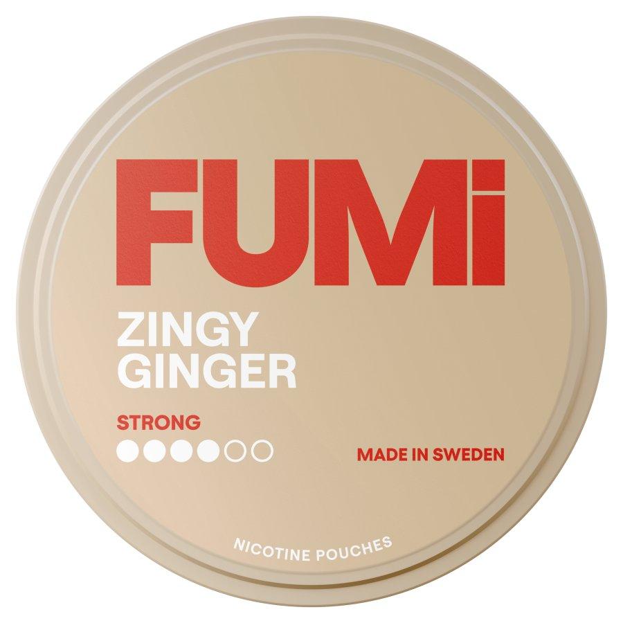 FUMI Zingy Ginger Nicotine Pouches 14mg - Case of 10
