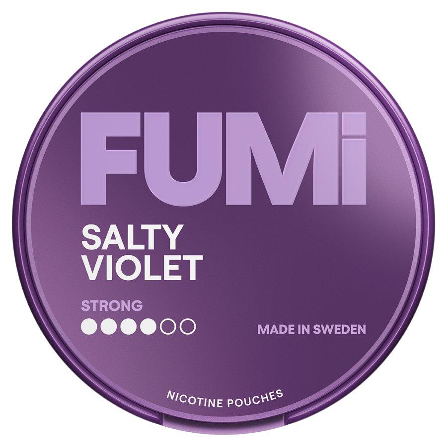 FUMI Salty Violet Nicotine Pouches 14mg - Case of 10