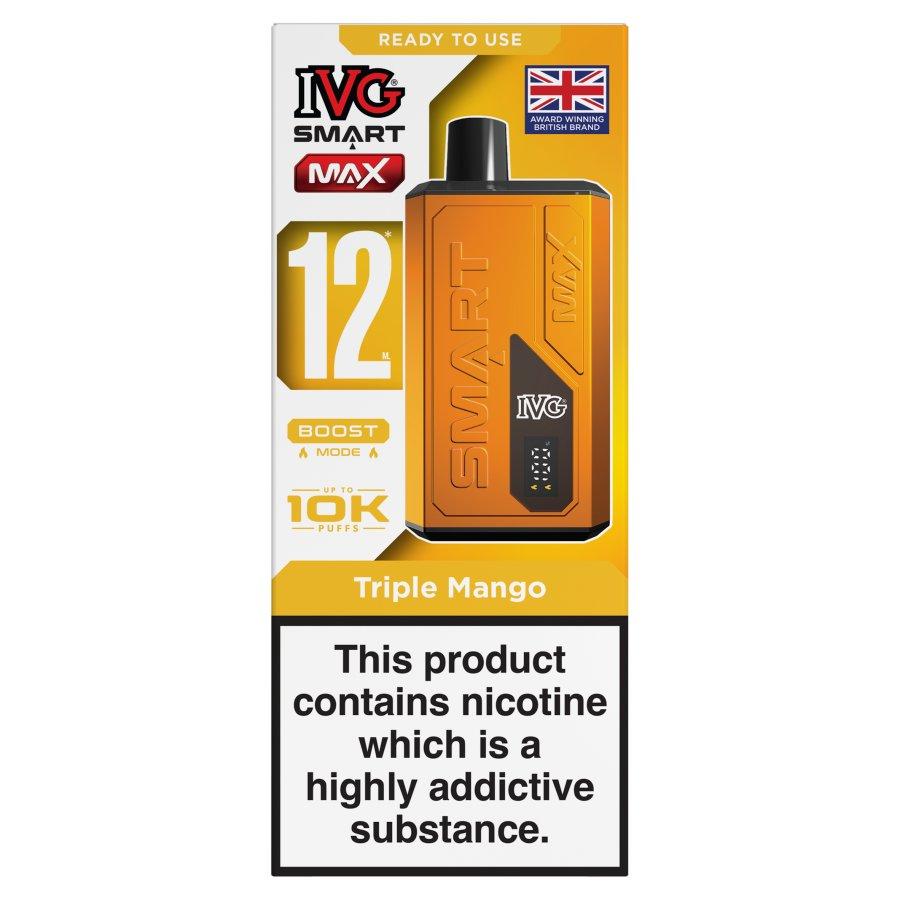IVG Smart Max Triple Mango Vape Kit - Case of 5