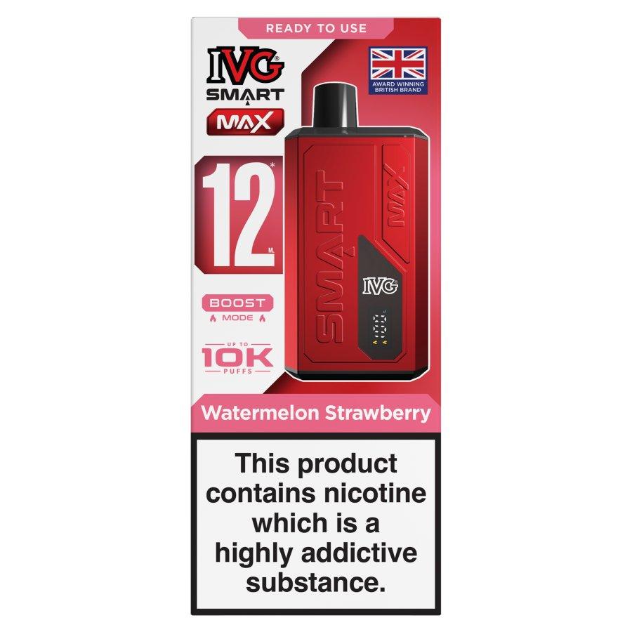 IVG Smart Max Watermelon Strawberry Vape Kit - Case of 5