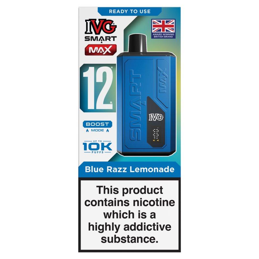 IVG Smart Max Blue Razz Lemonade Vape Kit - Case of 5