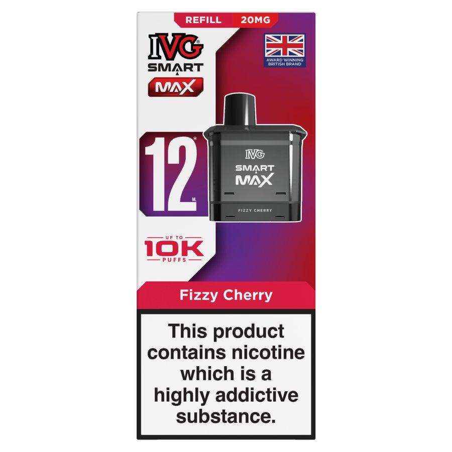 IVG Smart Max Fizzy Cherry Refill Pack  Case of 5