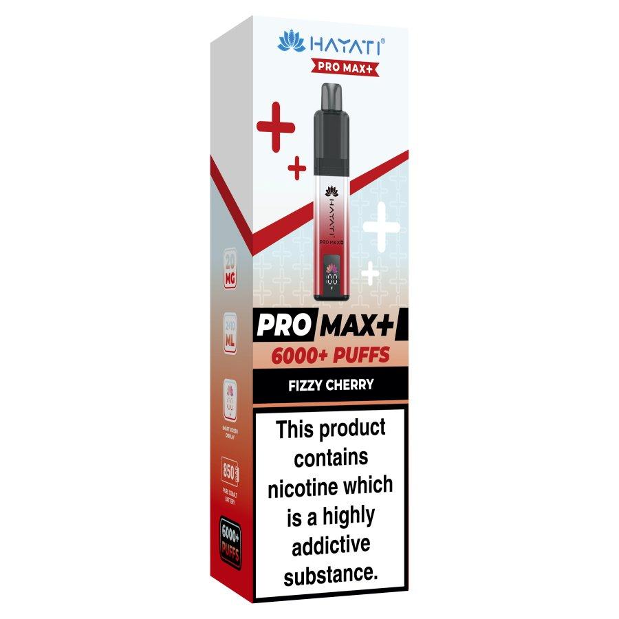 Hayati Pro Max Fizzy Cherry Vape Kit - Case of 5