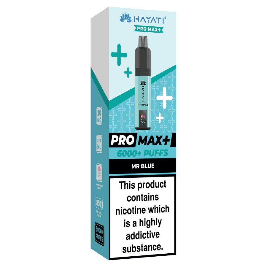 Hayati Pro Max Mr Blue Vape Kit - Case of 5