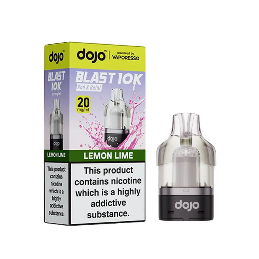 Dojo Blast 10K Pod Lemon Lime Refill Pack - Case of 5