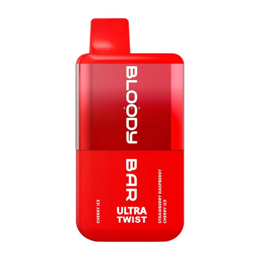 Bloody Bar Pod Twist 20K Cherry Ice & Strawberry Raspberry Cherry Ice Refill Pods - Case of 10