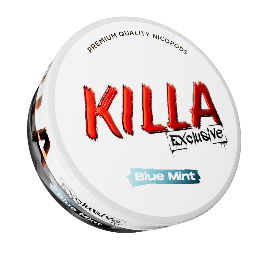 Killa Blue Mint Nicotine Pouches 16.5mg - Case of 10
