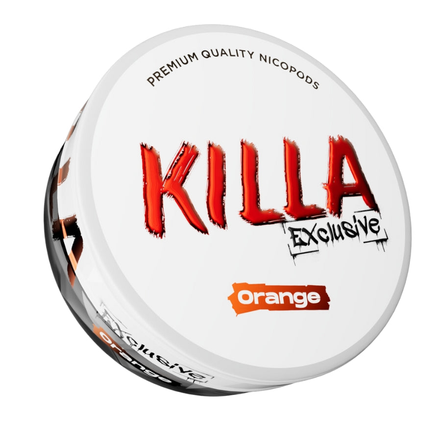 Killa Orange Nicotine Pouches 16.5mg - Case of 10
