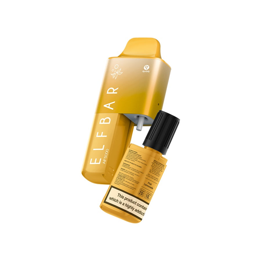 ELFBAR AF5000 Vape Kit, Pink Lemonade - Case of 5