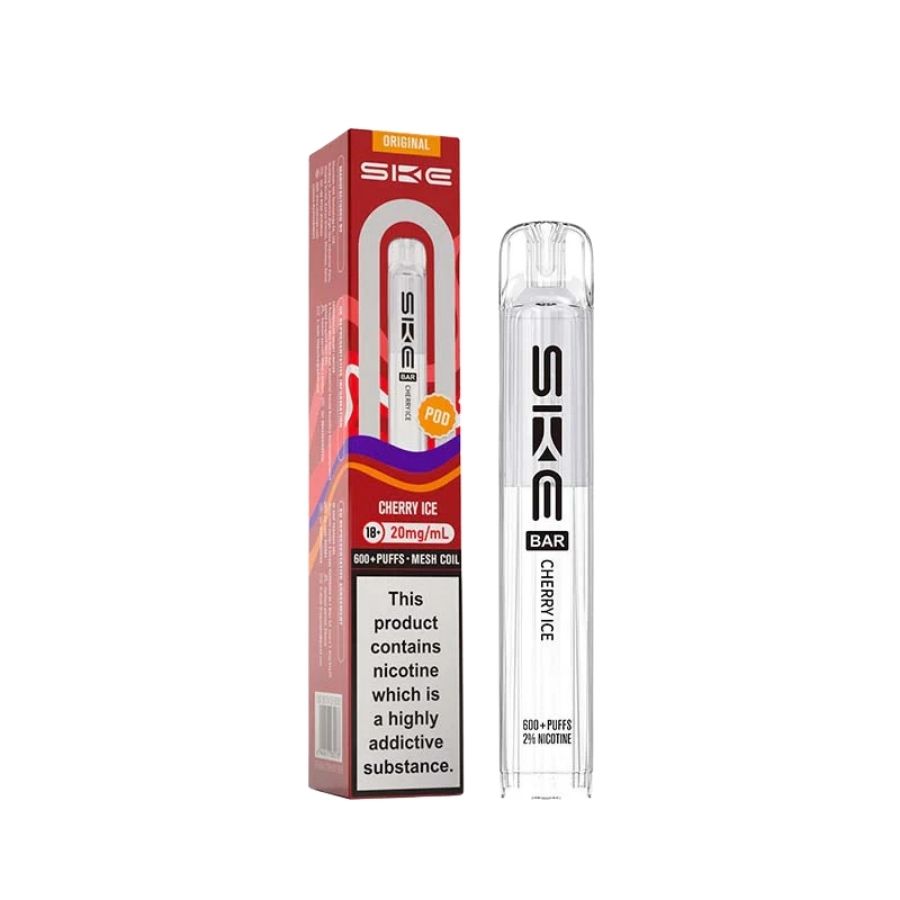 SKE BAR Cherry Ice Prefilled Pod - Case of 10