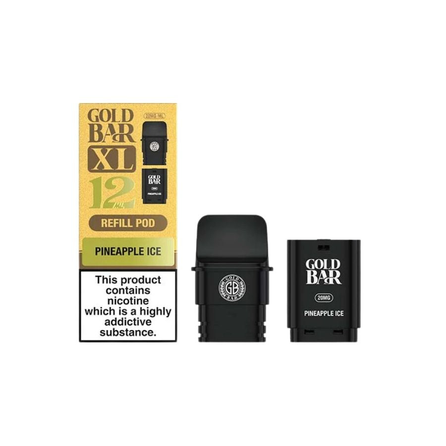 Gold Bar XL  Pineapple Ice Refill Pod - Case of 5