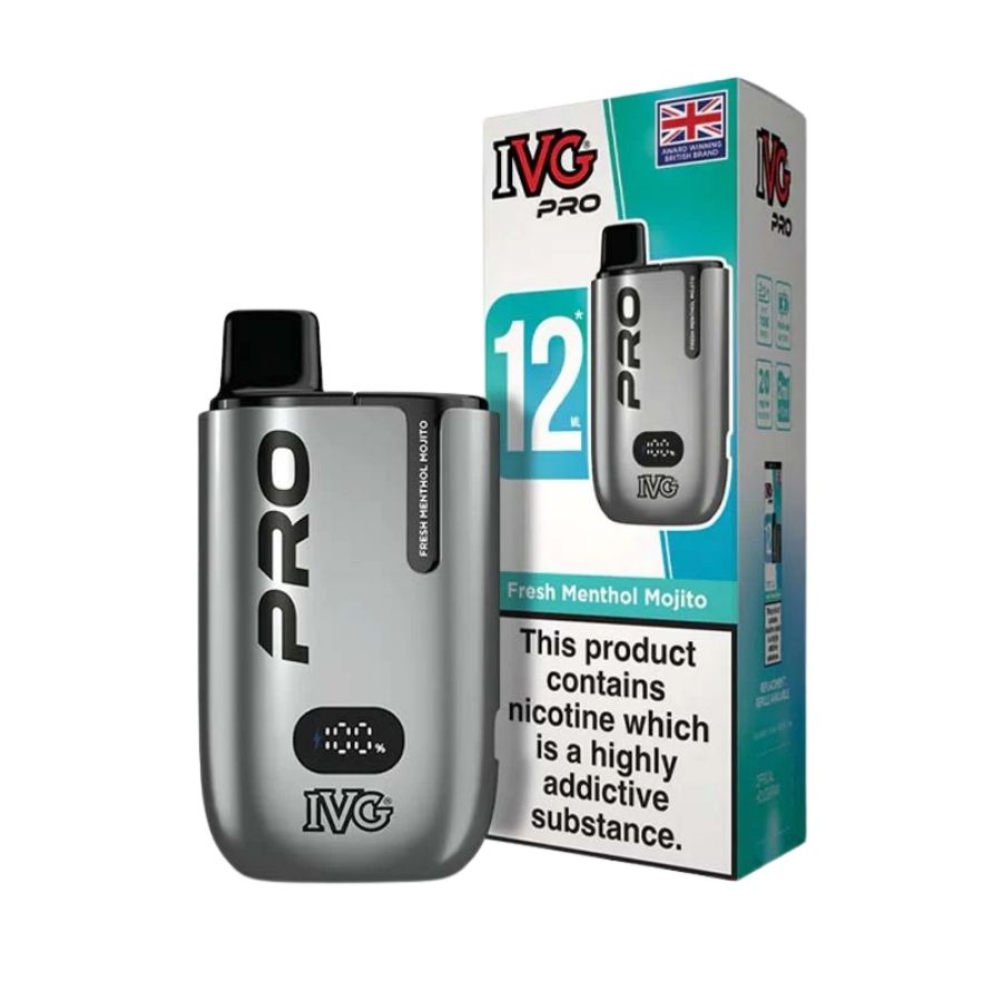 IVG Pro 12 Fresh Menthol Mojito Kit - Case of 5