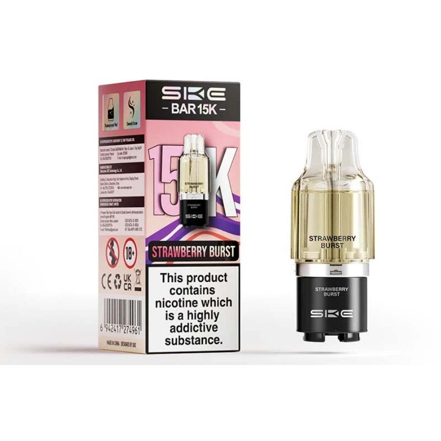 SKE 15K Strawberry Burst Refill Pod - Case of 5