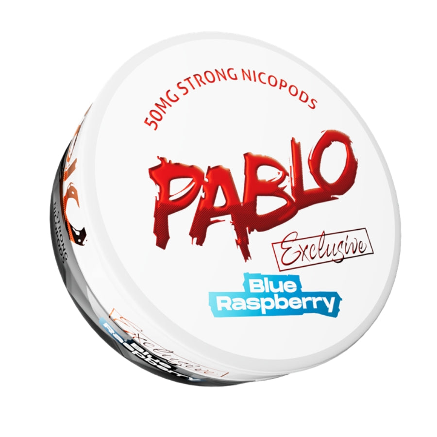 Pablo Blue Raspberry Nicotine Pouch 50mg - Case of 10