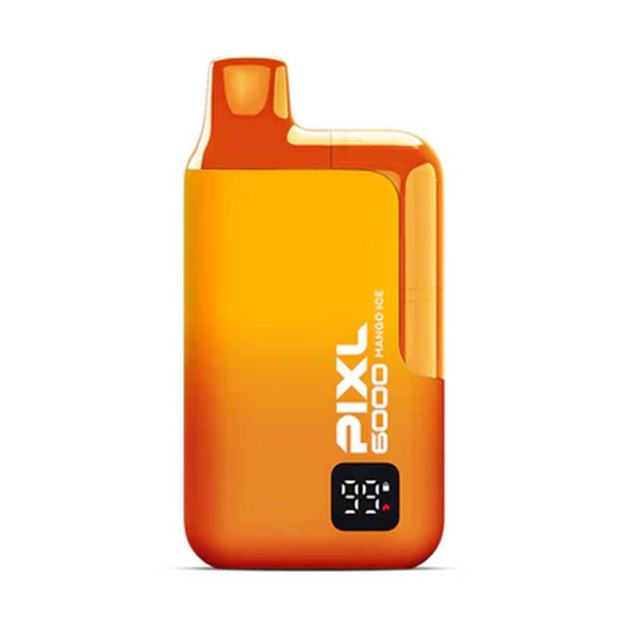 PIXL 6000 Mango Ice Prefilled Rechargeable Disposable Vape 20mg - Case of 5