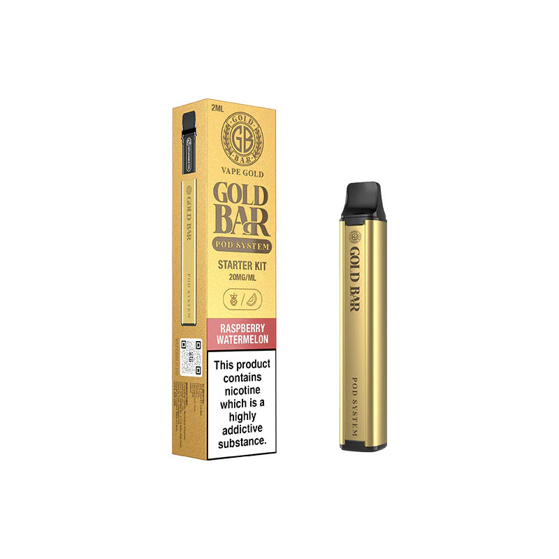 Gold Bar Starter Kit Raspberry Watermelon - Case of 10